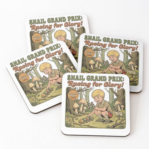 Item preview, Snail Grand Prix Retro Activity Book designed and sold by VISIONSTURME.