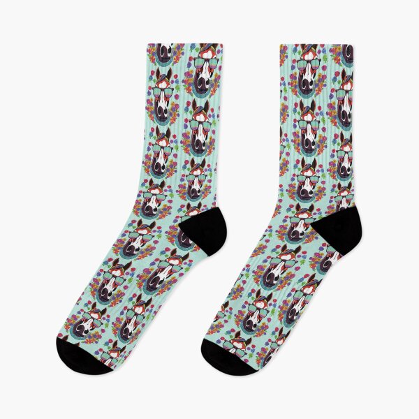 Item preview, Cool Mosaic Horse with Sunglasses and Flowers designed and sold by designmari.