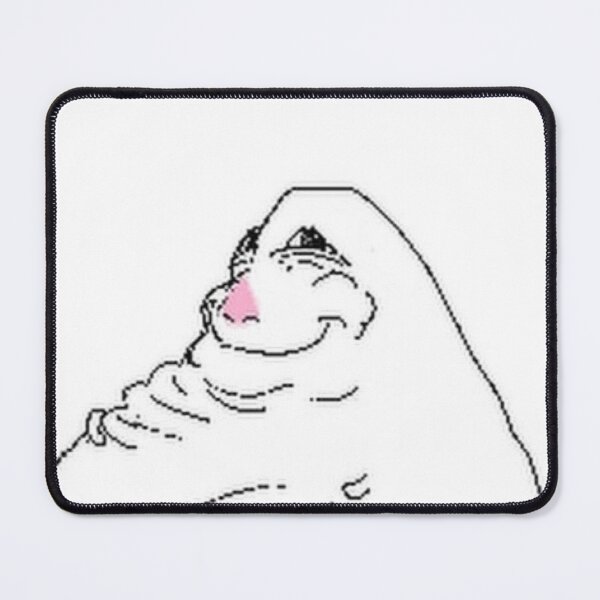Item preview, Chubby Hamster MS Paint Pixel Line Art Meme Aesthetic designed and sold by BrontesWhimsyStore.