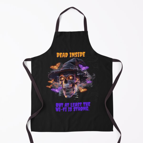 Item preview, Dead Inside Wi-Fi Strong Halloween designed and sold by KempNordStudio.
