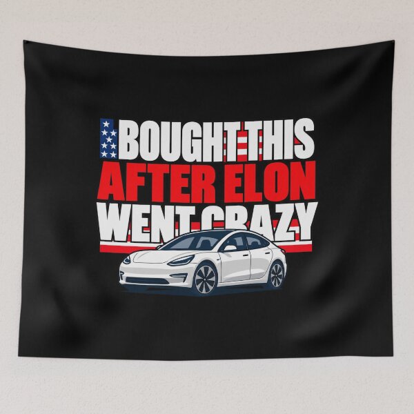 Item preview, Elon Musk Satire: Electric Cars, Roadster and Robot Humor designed and sold by TEEJAMBOREE.