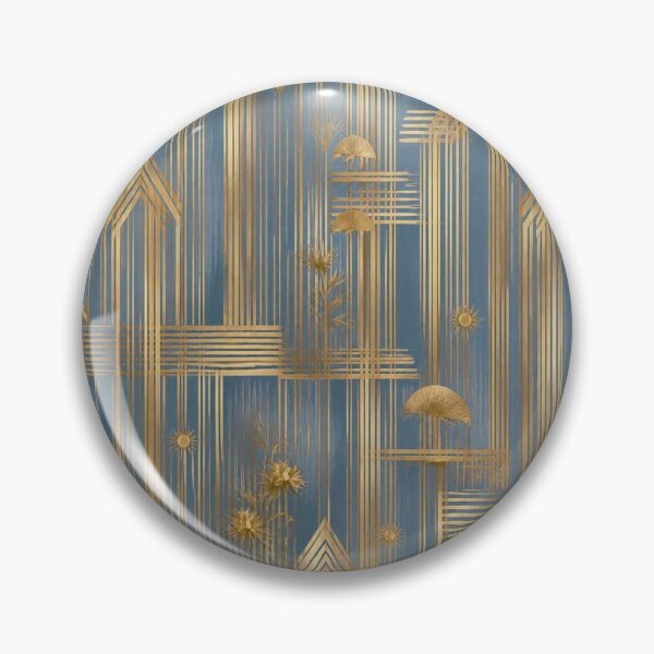 Item preview, Coastal Geometry: Azure & D´Or Collection designed and sold by Helios Be. Lavsh.