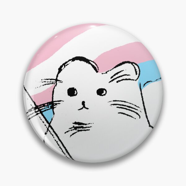Item preview, gato con bandera trans designed and sold by jaaaa-alex's shop.