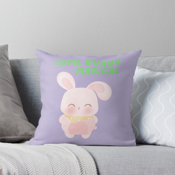 Item preview, Some Bunny Magical - Cute Bunny Pun designed and sold by ZenReiArt.