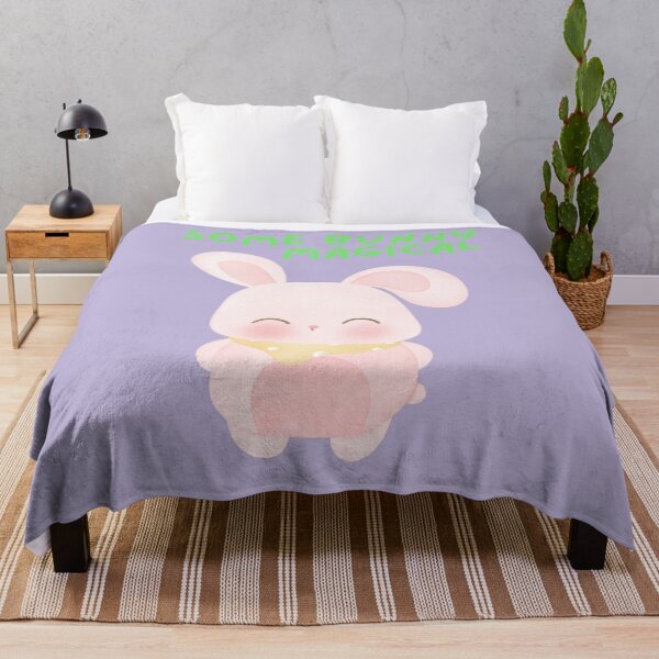Item preview, Some Bunny Magical - Cute Bunny Pun designed and sold by ZenReiArt.