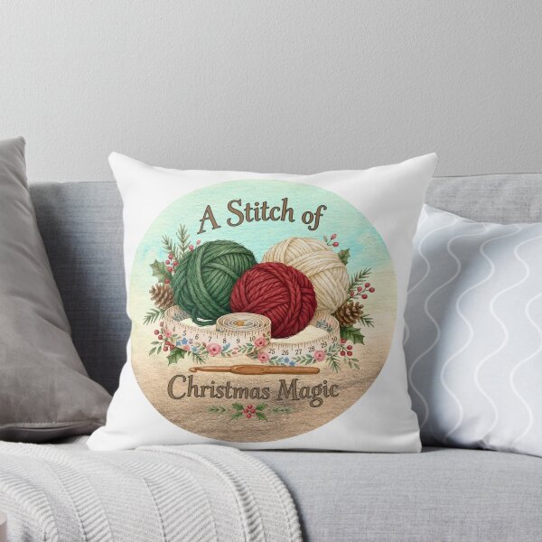 Item preview, Crochet: A stitch of Christmas magic by PanaluPrint designed and sold by PanaluPrint .
