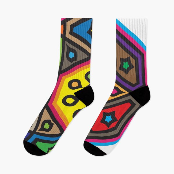 Item preview, Islamic Colourful Geometric Mandala Pattern Art-D2 designed and sold by GrafecShop.
