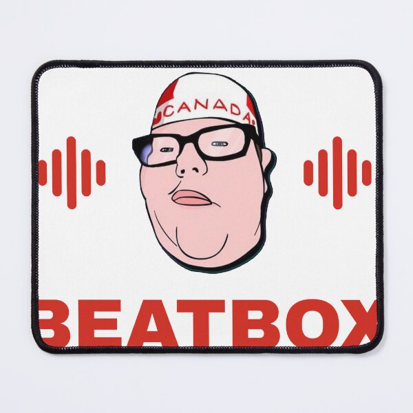 Item preview, T-Bone Beatbox Logo, Funny Canadian Beatboxer Cartoon designed and sold by TBoneBeatbox.