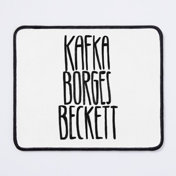 Item preview, Writers, Kafka, Jorge Luis Borges, Beckett designed and sold by badlydrawnbabe.