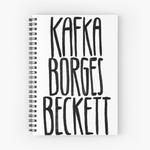 Item preview, Writers, Kafka, Jorge Luis Borges, Beckett designed and sold by badlydrawnbabe.