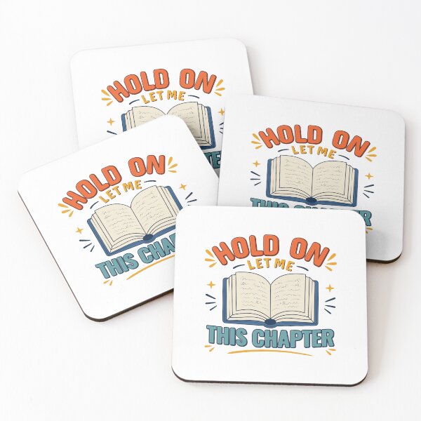 Item preview, Hold On Let Me Finish This Chapter - Funny Book Lover Reading Humor designed and sold by Mellow Mood Designs.
