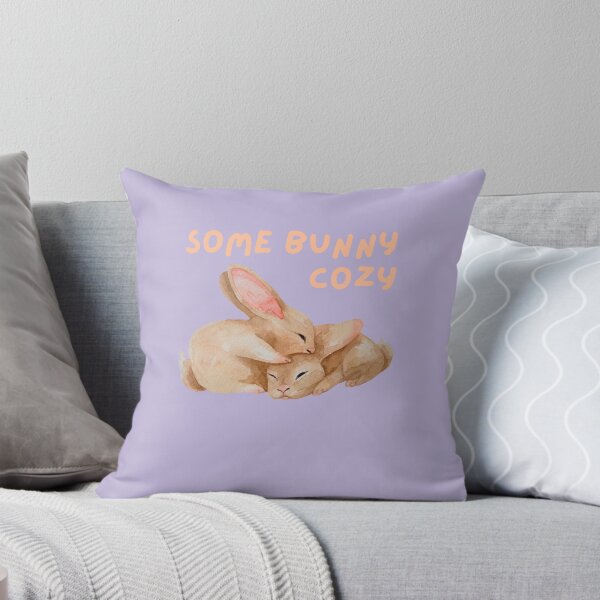 Item preview, Some Bunny Cozy - Cute Rabbit Pun designed and sold by ZenReiArt.