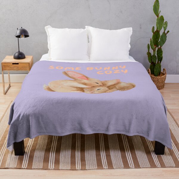 Item preview, Some Bunny Cozy - Cute Rabbit Pun designed and sold by ZenReiArt.