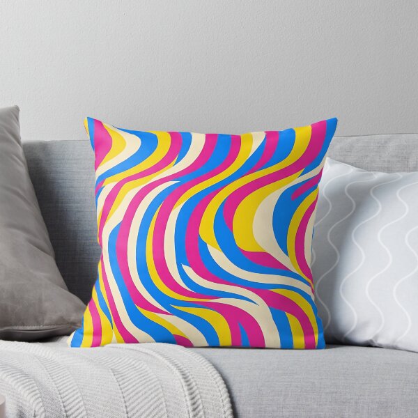 Item preview, Seamless Retro Pop Art Wavy Stripes Pattern designed and sold by wallpapersarts.