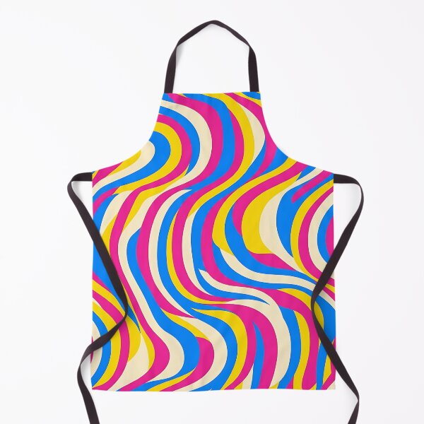 Item preview, Seamless Retro Pop Art Wavy Stripes Pattern designed and sold by wallpapersarts.