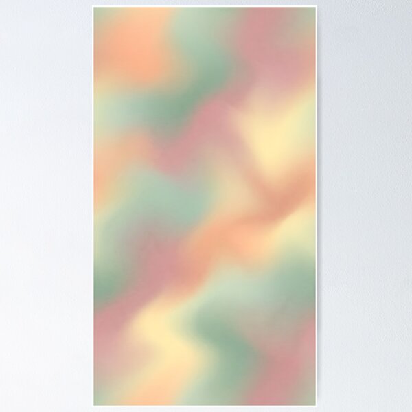 Artikelvorschau, Calm Pastel Aura Gradient Blur Pattern entworfen und verkauft von wallpapersarts.