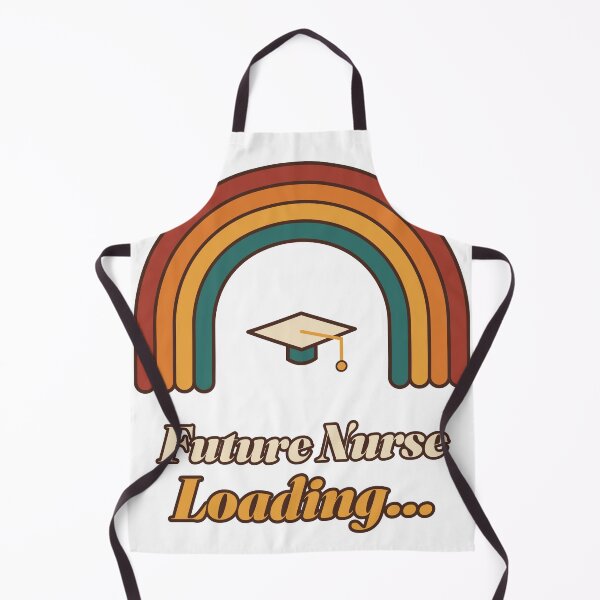 Item preview, Future Nurse Loading Retro Rainbow Nursing Student designed and sold by Walli's.