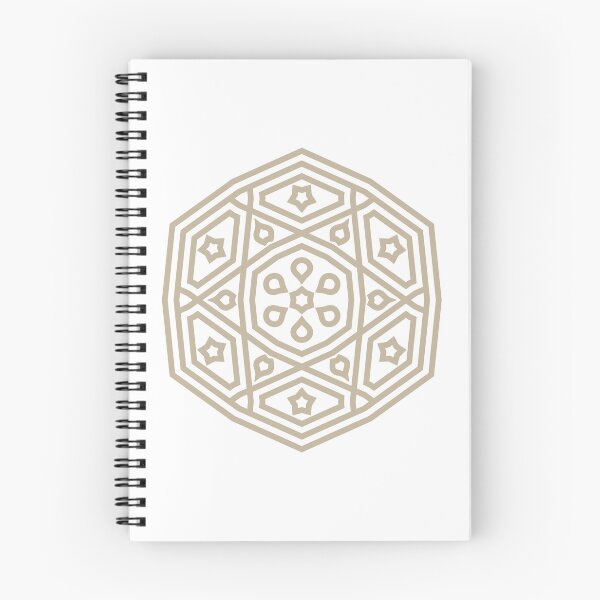 Item preview, Islamic Geometric Mandala Pattern Art-Beige designed and sold by GrafecShop.