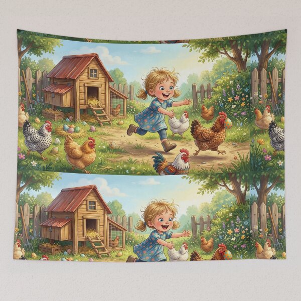 Item preview, The Great Easter Egg Getaway – Chicken Coop Chaos designed and sold by TreatLLC.