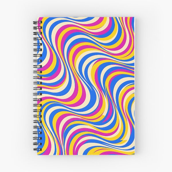 Item preview, Seamless Retro Pop Art Wavy Stripes Pattern designed and sold by wallpapersarts.