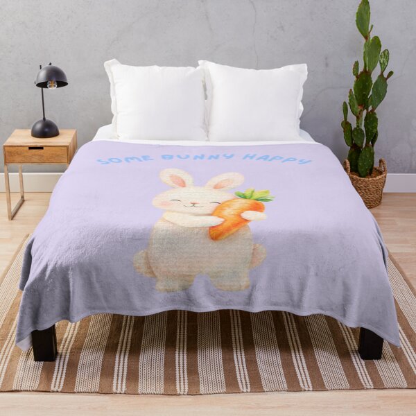 Item preview, Some Bunny Happy - Funny Pun designed and sold by ZenReiArt.