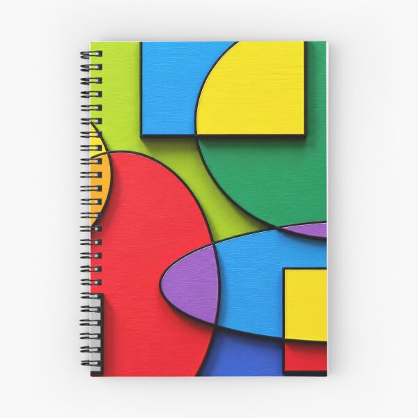 Item preview, Bold Colorful Geometric Abstract with Overlapping Circles and Squares designed and sold by ChrisButler.
