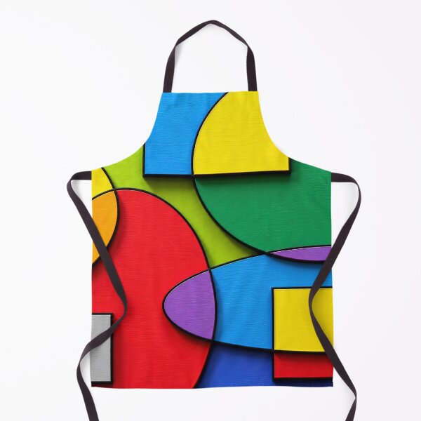 Item preview, Bold Colorful Geometric Abstract with Overlapping Circles and Squares designed and sold by ChrisButler.