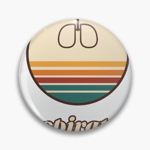 Item preview, Respiratory Therapist Just Breathe Retro Sunset Lungs designed and sold by Walli's.