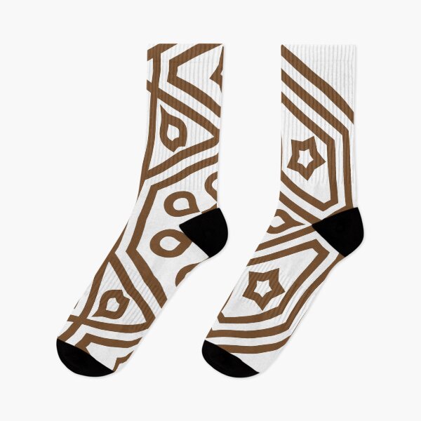 Item preview, Islamic Geometric Mandala Pattern Art-Brown designed and sold by GrafecShop.