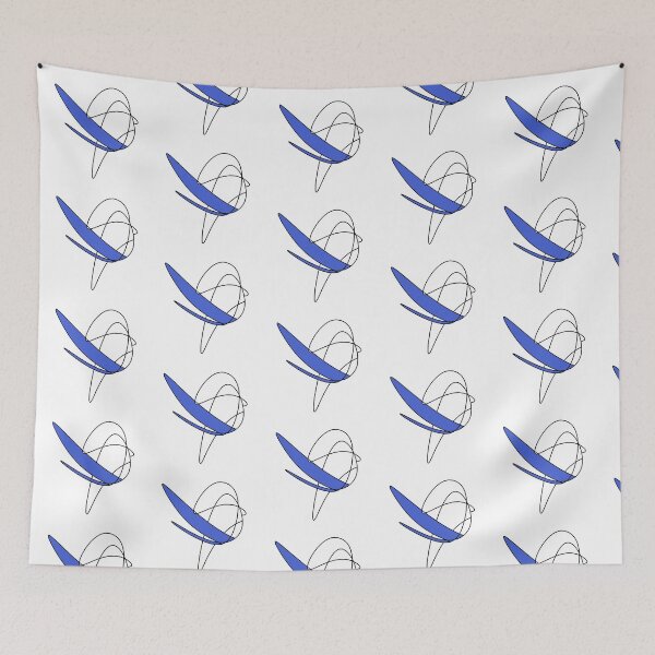 Item preview, The boss in a navy blue tie designed and sold by Designhand.
