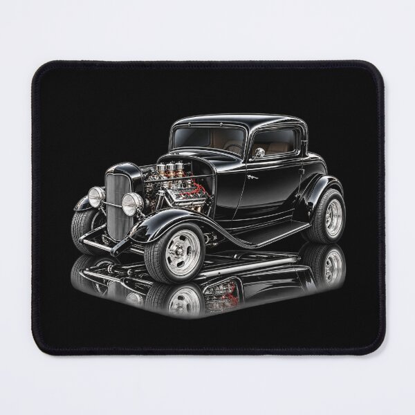 Item preview, 1932 Ford Deuce Coupe – Black Hot Rod Classic Car T-Shirt designed and sold by Classic Chaos Creations.
