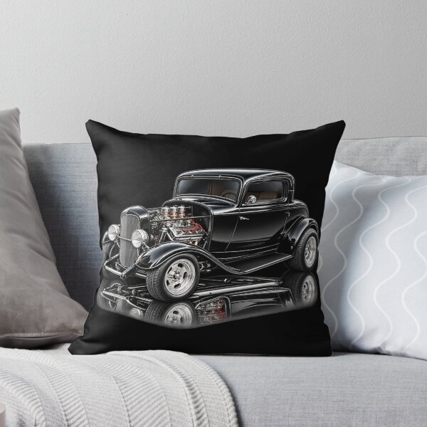 Item preview, 1932 Ford Deuce Coupe – Black Hot Rod Classic Car T-Shirt designed and sold by Classic Chaos Creations.