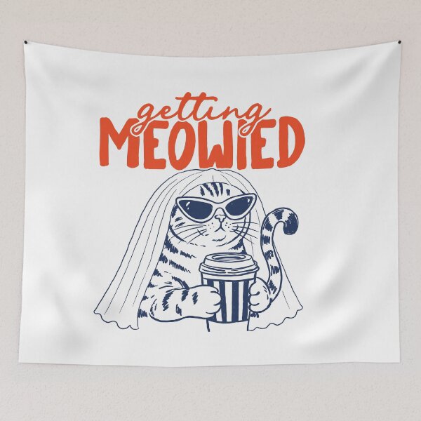 Item preview, Getting Meowied  designed and sold by Designart68.