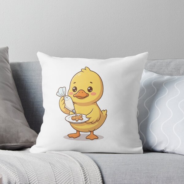 Item preview, Cute Baker Duck Gingerbread Cookie designed and sold by Ella_Sketch.