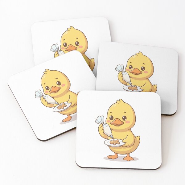 Item preview, Cute Baker Duck Gingerbread Cookie designed and sold by Ella_Sketch.