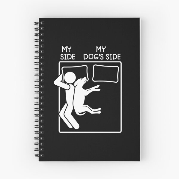 Item preview, My Side Dog's Side Sleep Funny Dog Lover Sleeping Dog Mom Gi designed and sold by gunaone-design.