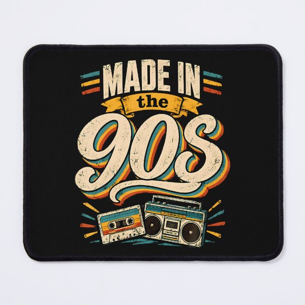 Item preview, Made In The 90s Retro Cassette Boombox designed and sold by Chromatic-Cubes.