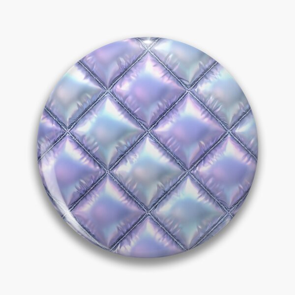 Item preview, Seamless Abstract Holographic Quilted Puffer Pattern designed and sold by wallpapersarts.