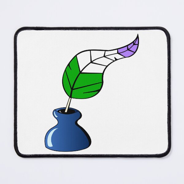 Item preview, Quill Genderqueer Pride Flag designed and sold by HarveyHandcraftsandDesigns.