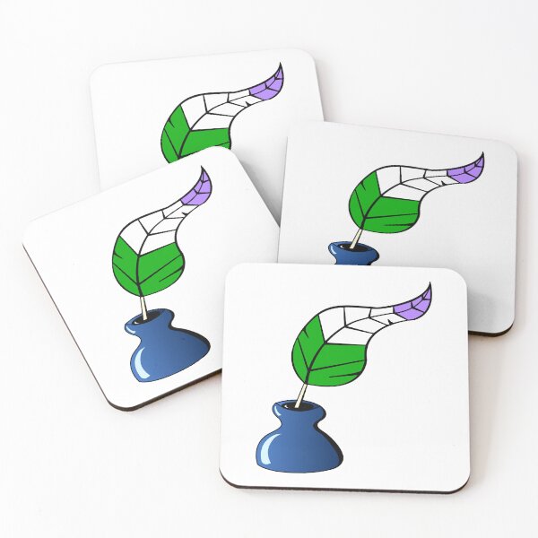Item preview, Quill Genderqueer Pride Flag designed and sold by HarveyHandcraftsandDesigns.