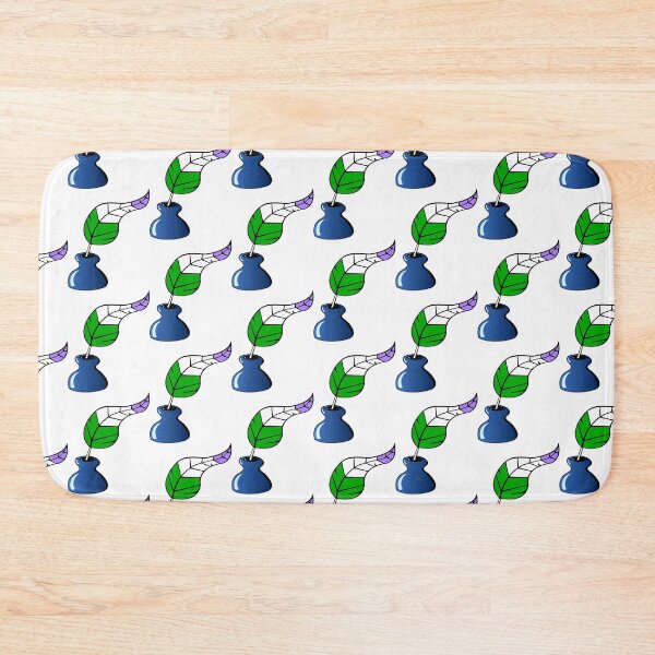 Item preview, Quill Genderqueer Pride Flag designed and sold by HarveyHandcraftsandDesigns.