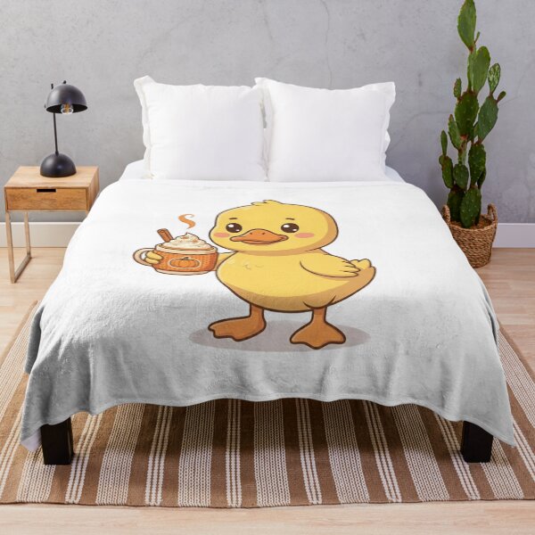 Item preview, Cute Autumn Duck Pumpkin Spice designed and sold by Ella_Sketch.