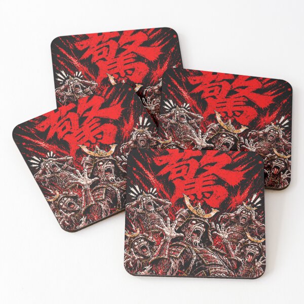 Item preview, SAMURAI SCARING! – Zombie Samurai Horror Comic Art designed and sold by kaipapershop.