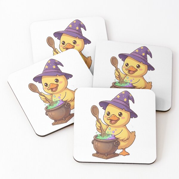 Item preview, Cute Wizard Duck Cauldron Potion designed and sold by Ella_Sketch.