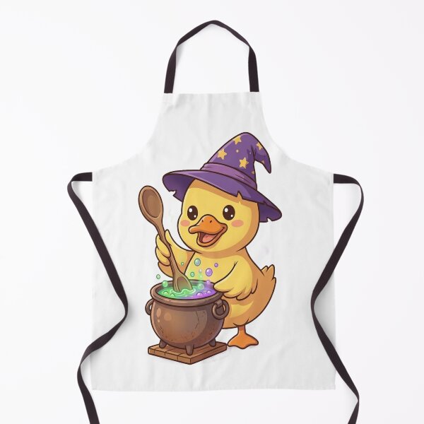 Item preview, Cute Wizard Duck Cauldron Potion designed and sold by Ella_Sketch.