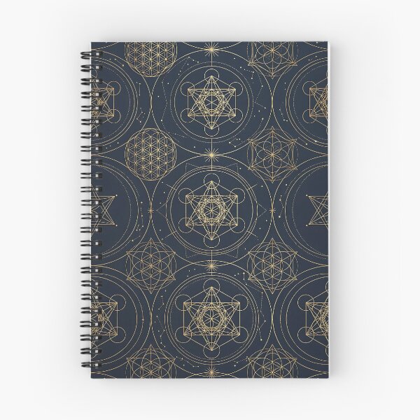 Item preview, Seamless Sacred Geometry Gold Star Lines Pattern designed and sold by wallpapersarts.