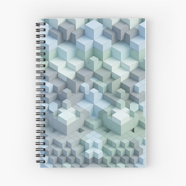Item preview, Seamless 3D Isometric Cube Geometric Pattern designed and sold by wallpapersarts.