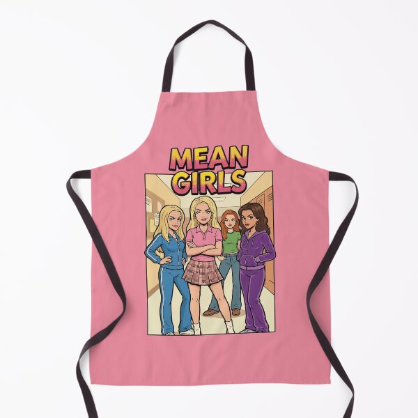 Item preview, Mean Girls (retro comic book version) designed and sold by tigrootiger.