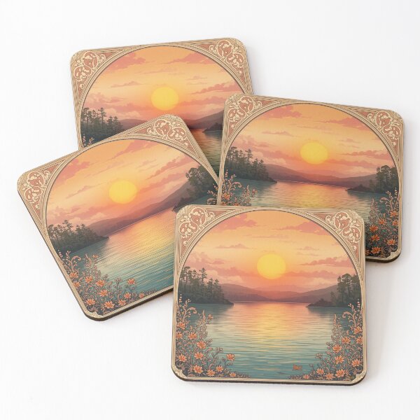 Item preview, Sunrise Over Lake Serenity designed and sold by BrenBub.