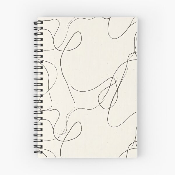 Item preview, Seamless Abstract Organic Fluid Line Art Pattern designed and sold by wallpapersarts.